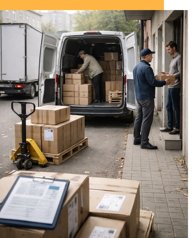 Доставка грузов от двери до двери с таможней от 46143 руб.