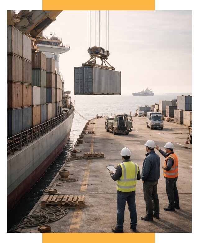 Морские перевозки грузов по миру от 46143 р. | СетСервис-Жлз