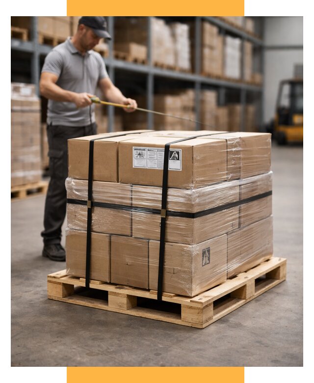 Упаковка и паллетирование грузов от 3589 р. | СетСервис-Жлз
