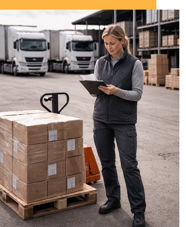 Доставка грузов из Европы к дверям клиента от 12305 руб