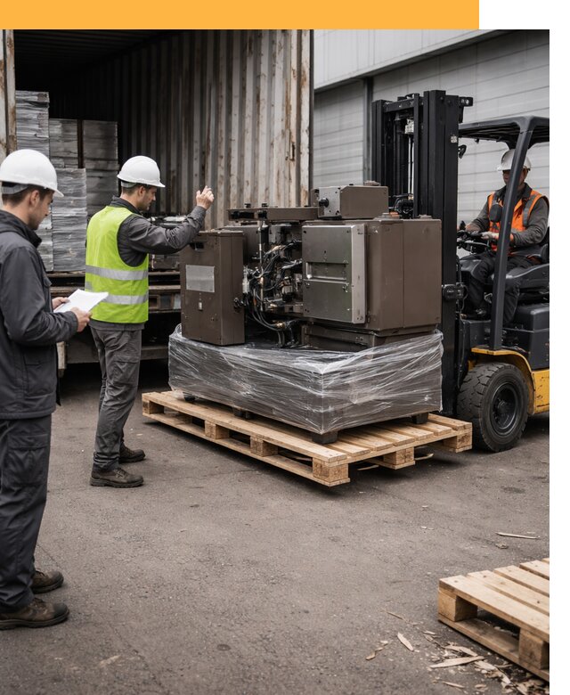 Доставка промышленного оборудования из Европы от 46143