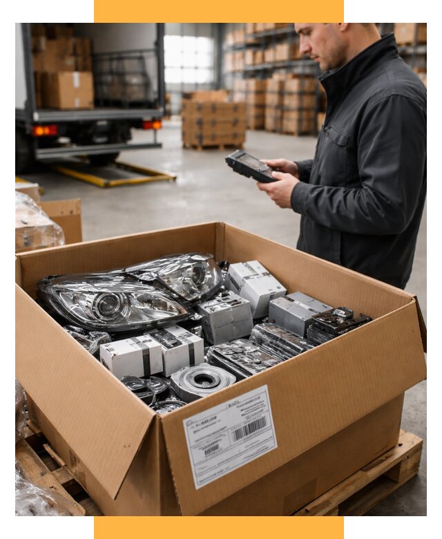 Доставка автозапчастей из Европы под ключ от 12818 р. | СетСервис-Жлз