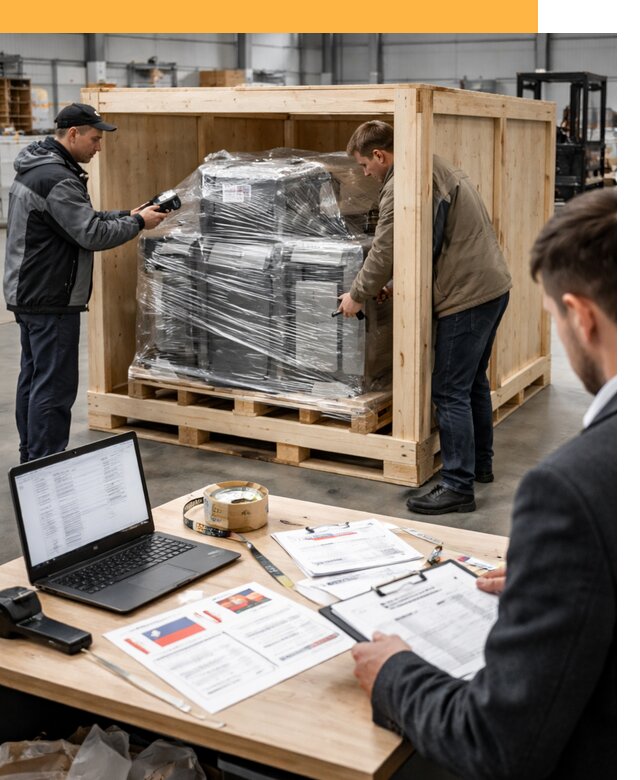 Доставка промышленного оборудования из США от 66651 руб