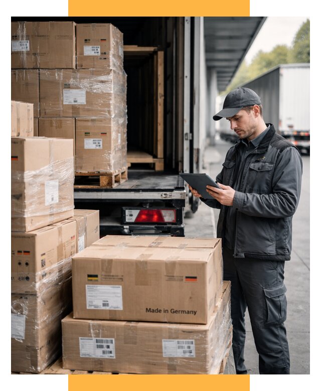 Доставка грузов из Германии от 46143 р. быстро - СетСервис-Жлз