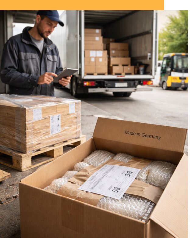 Доставка грузов из Германии от 46143 руб с таможенным оформлением
