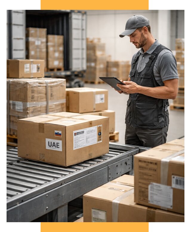 Доставка грузов из ОАЭ в Россию от 615 р., СетСервис-Жлз