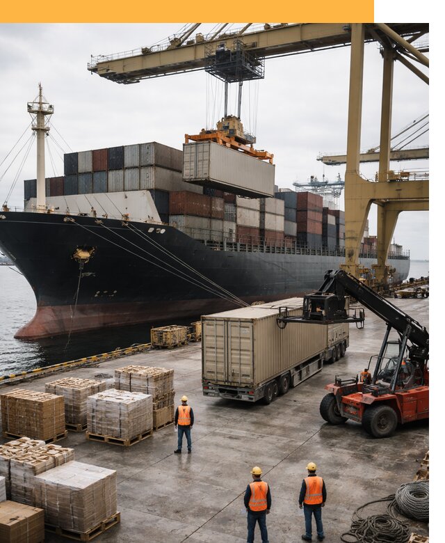 Морские перевозки из Индии: доставка FCL/LCL, таможня от 123048