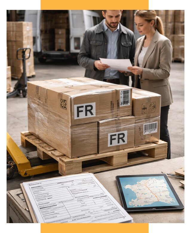 Доставка грузов в Францию от 25635 р., логистика СетСервис-Жлз