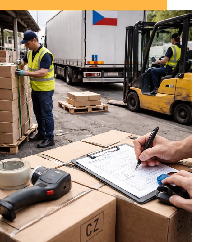 Доставка грузов в Чехию от 35889 руб, международные перевозки