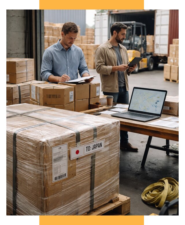 Доставка грузов в Японию от 25635 р., логистика СетСервис-Жлз