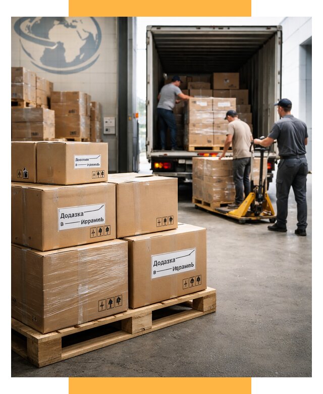 Доставка грузов в Израиль и экспорт от 46143 р. СетСервис-Жлз