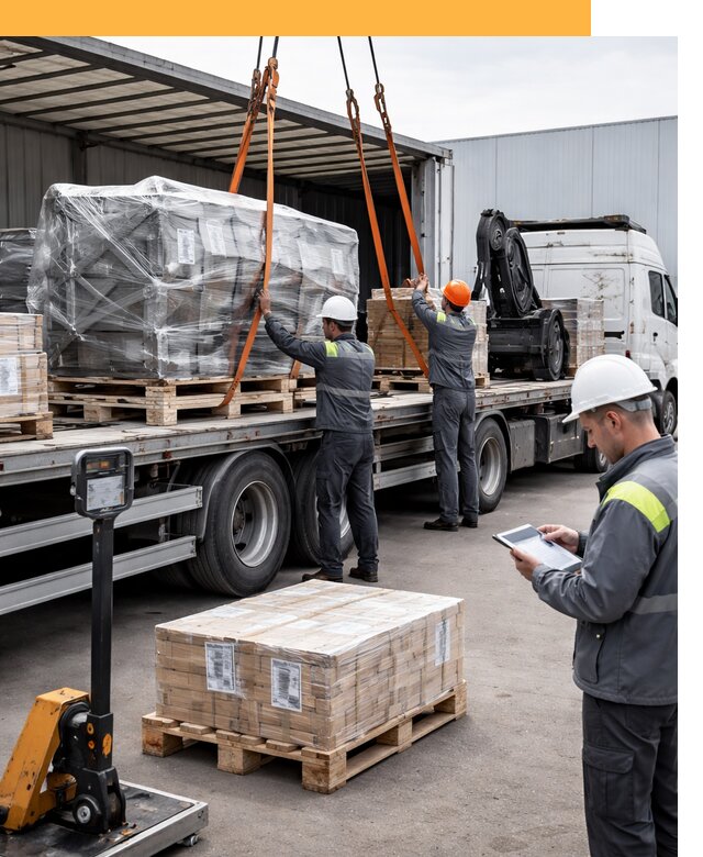 Перевозка крупного оборудования по миру от 30762 руб