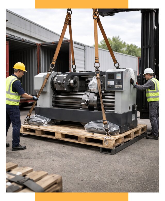 Перевозка станков и таможня от 61524 р. | СетСервис-Жлз логистика