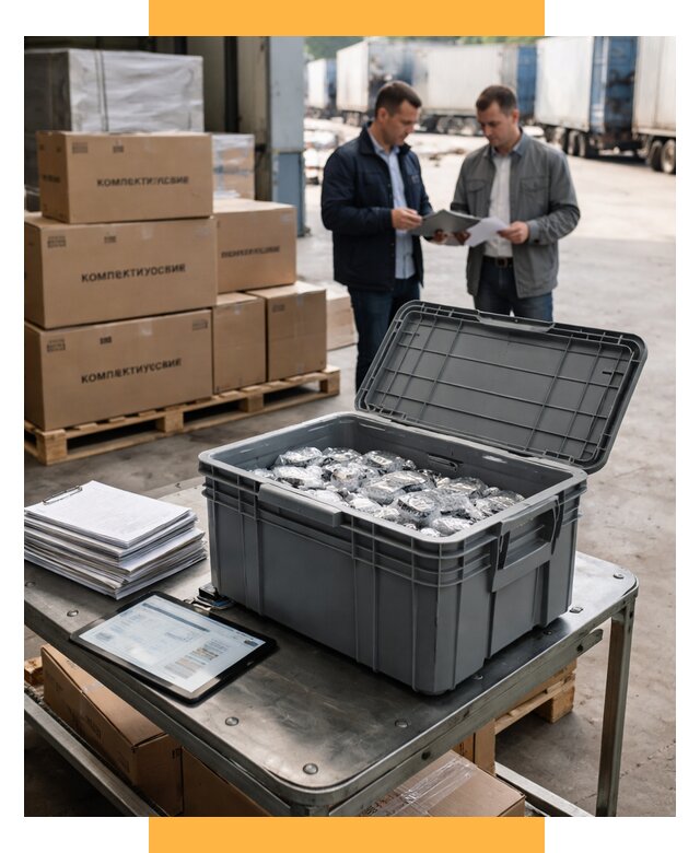 Перевозка комплектующих из Китая от 6665 р. | СетСервис-Жлз