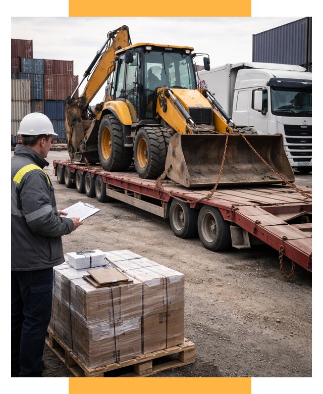 Международная перевозка спецтехники от 46143 р., СетСервис-Жлз