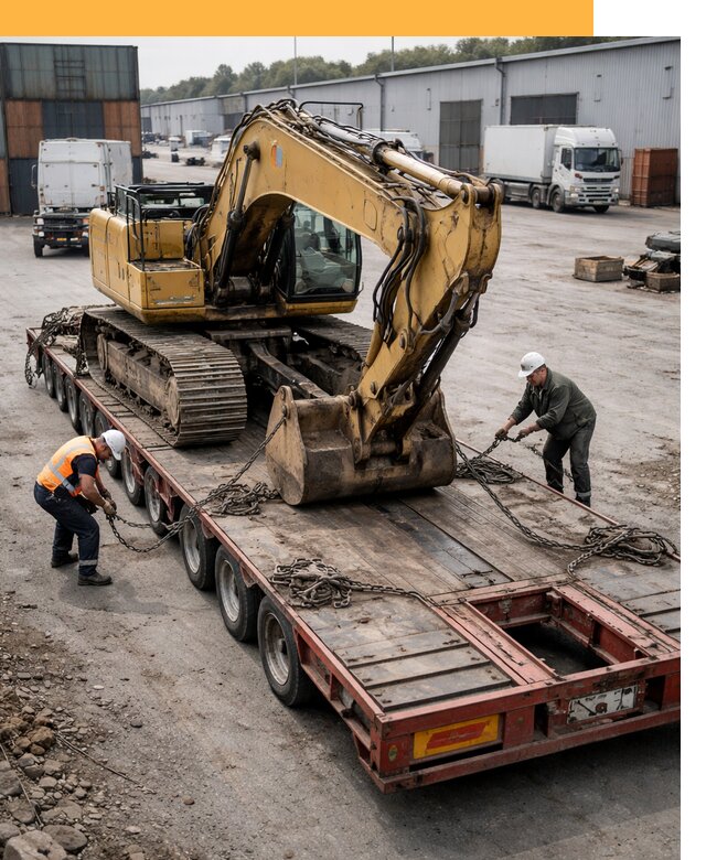 Перевозка спецтехники по России и миру от 46143 руб