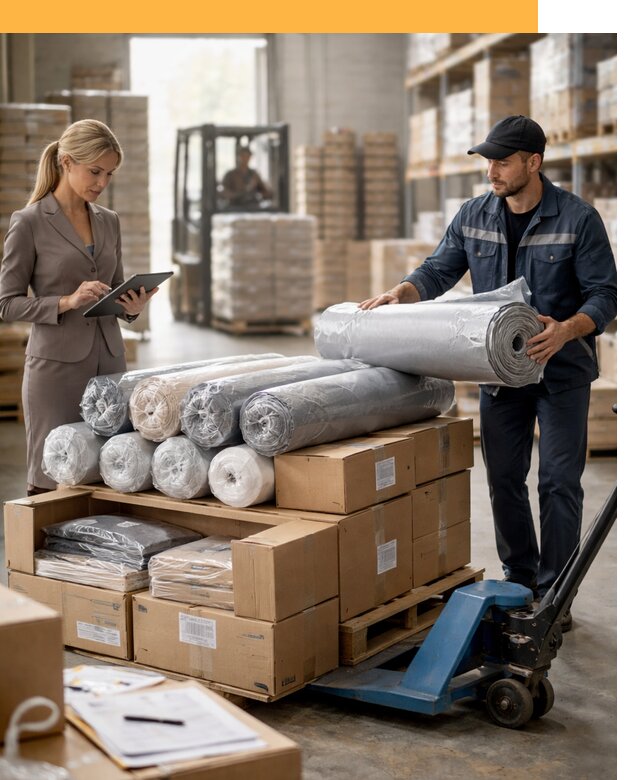 Перевозка текстиля по миру от 15381 руб. с таможней и страхованием