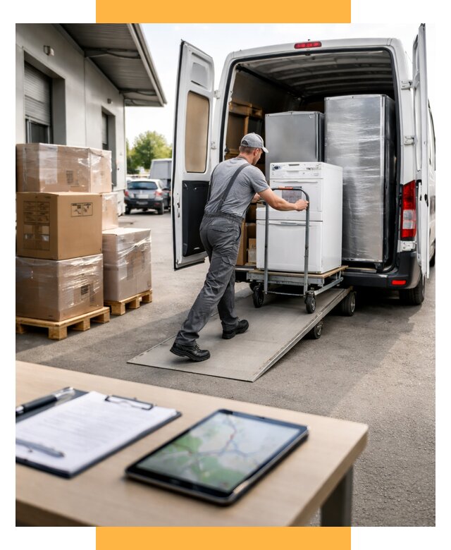 Перевозка бытовой техники от 6665 р. - логистика СетСервис-Жлз