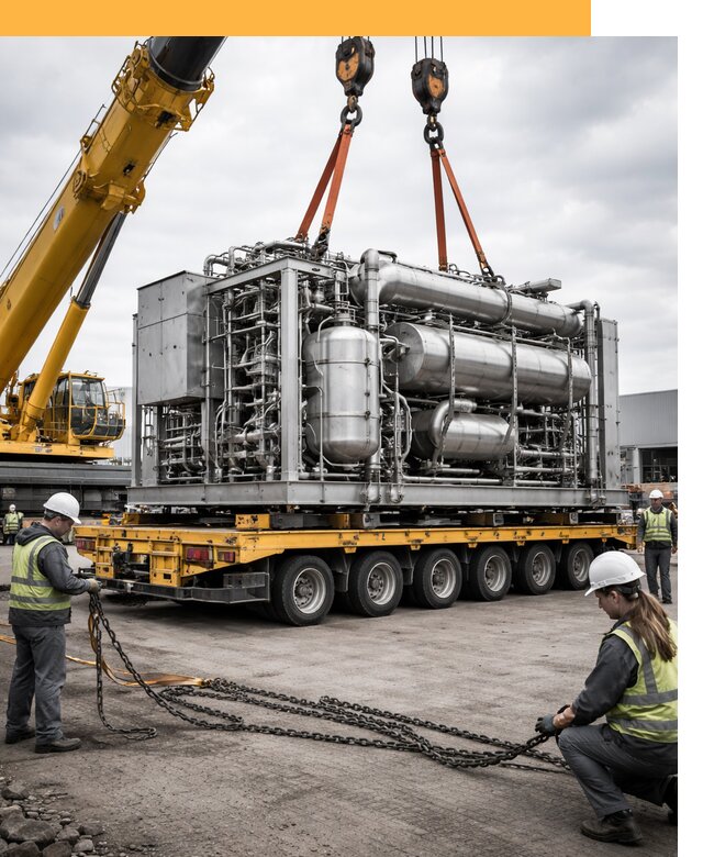 Перевозка тяжеловесных грузов по миру от 153810 руб