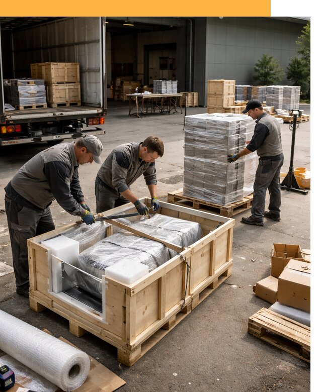 Перевозка выставочных грузов по миру от 25635 руб за м2 с таможней