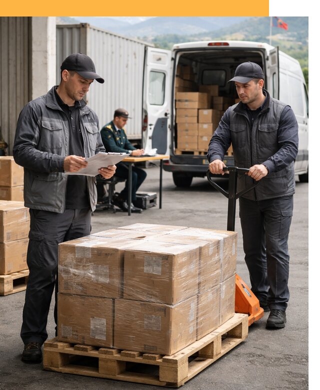 Доставка грузов через Армению, быстрая таможенная очистка от 25635