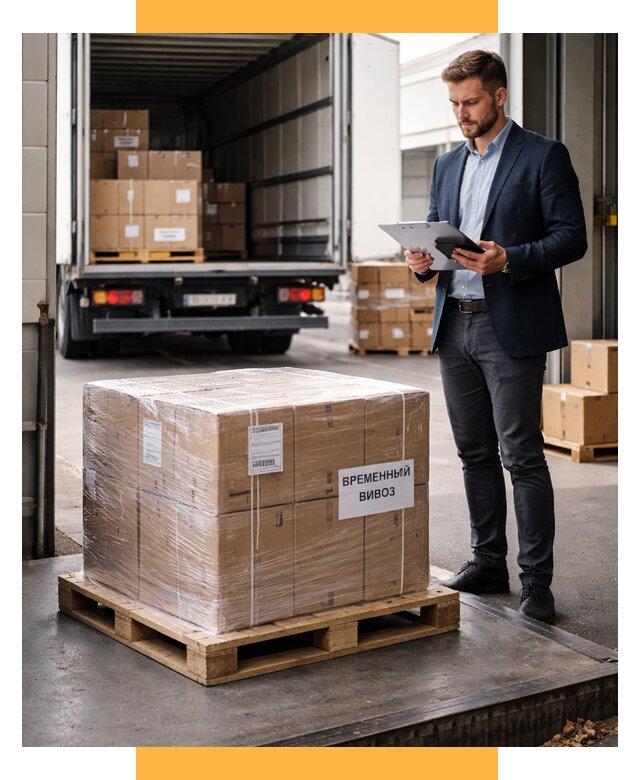 Временный вывоз товаров под ключ от 8203 р. | СетСервис-Жлз