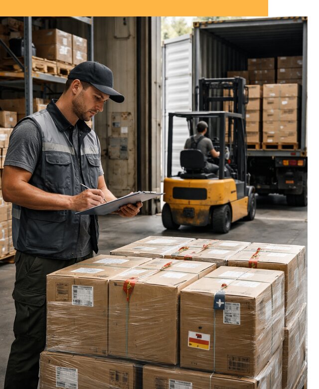 Реэкспорт товаров с таможенным оформлением и доставкой от 12305