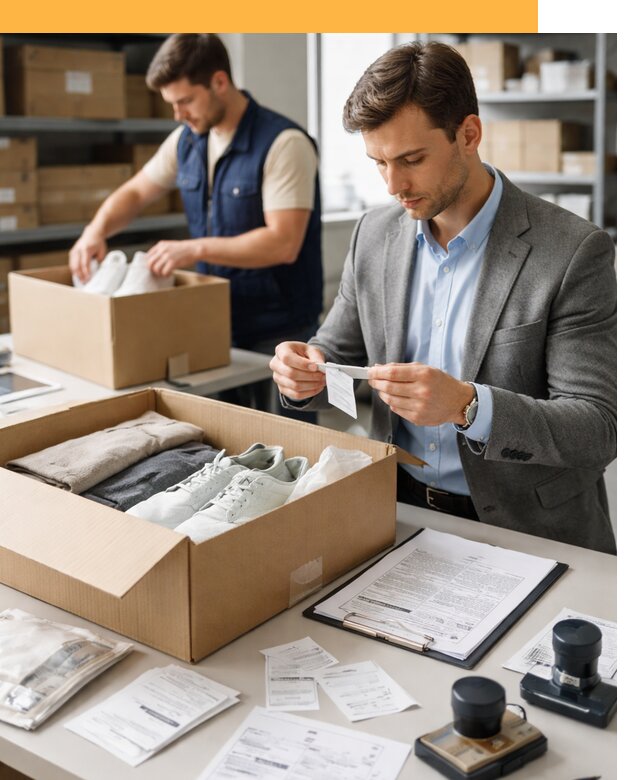 Таможенное оформление одежды и обуви по выгодной цене от 6665 руб