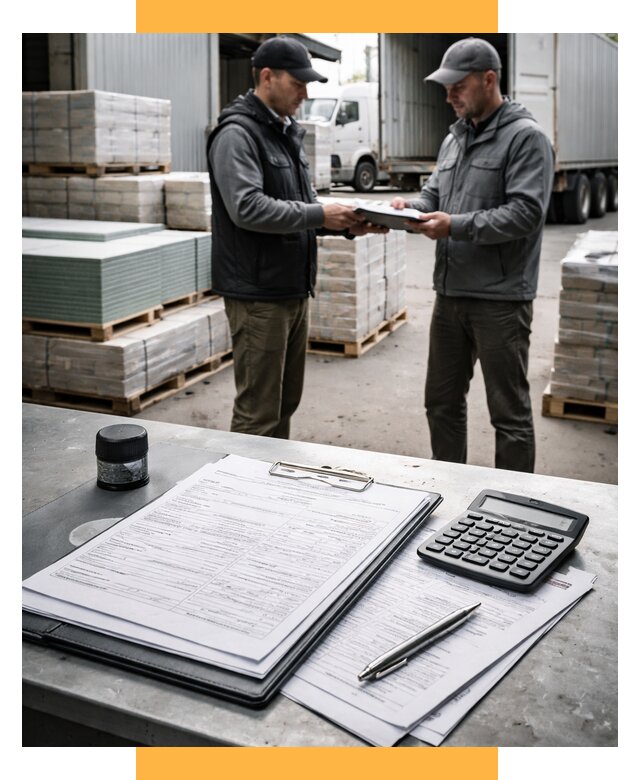 Таможенное оформление стройматериалов от 8716 р. | СетСервис-Жлз