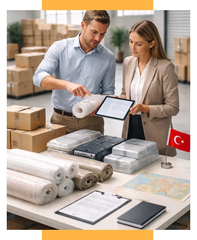 Поиск поставщика в Турции под ключ от 12305 р. | СетСервис-Жлз