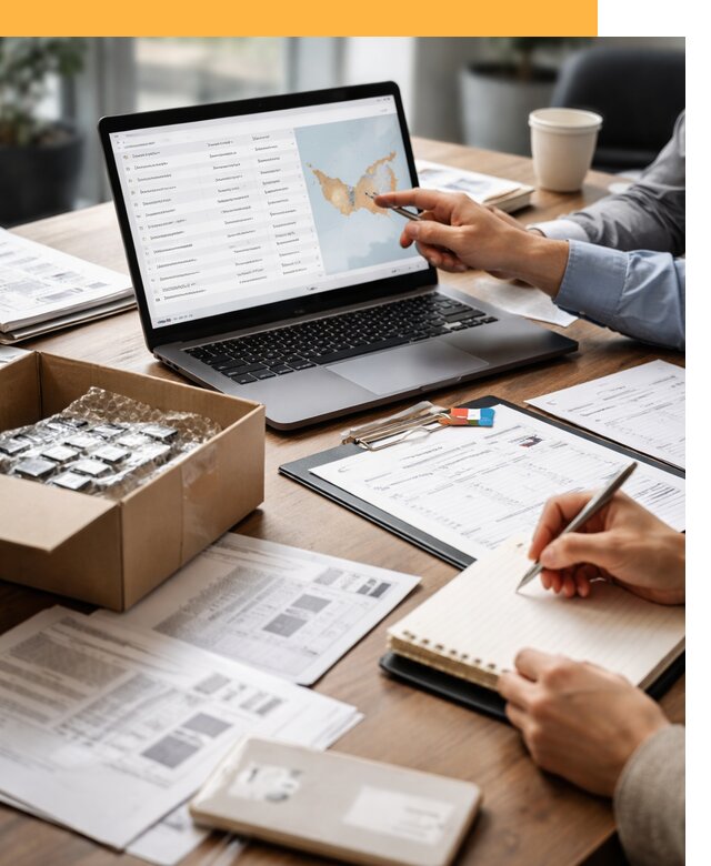 Поиск надежного поставщика в ОАЭ от 12305 рублей