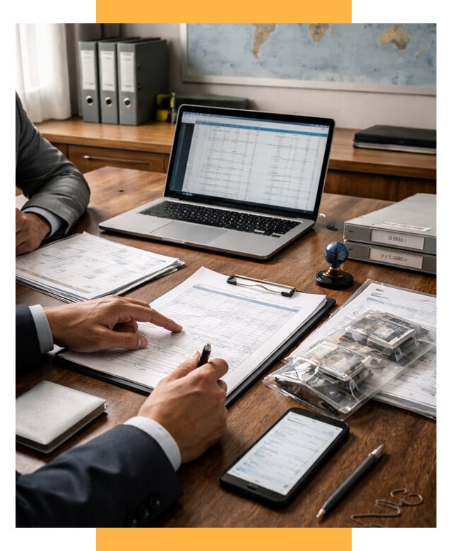 Проверка поставщика за рубежом от 8716 р. | СетСервис-Жлз аудит