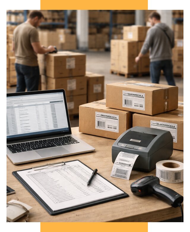 Маркировка импортных товаров от 4614 р. под ключ, СетСервис-Жлз